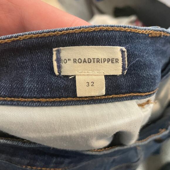 Madewell SZ 32 10" High-Rise Roadtripper Supersoft Jeans in Playford Wash Denim - Picture 7 of 16